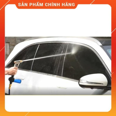 Bộ dây vòi xịt nước ️ , tăng áp 3 lần, loại 3m, 5m 206701-1 đầu đồng,cút,nối nhựa v+ móc khoá 
