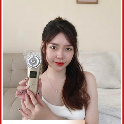 Máy nâng cơ, đẩy dưỡng chất trẻ hoá da thông minh, Nanotime BEAUTY F81E cao cấp nhất hàng chính hãng Bảo Hành 2 Năm