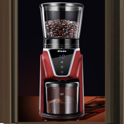 Máy xay hạt cà phê Espresso 31 chế độ Olodo cao cấp CG-001, công suất 165W - Hàng chính hãng