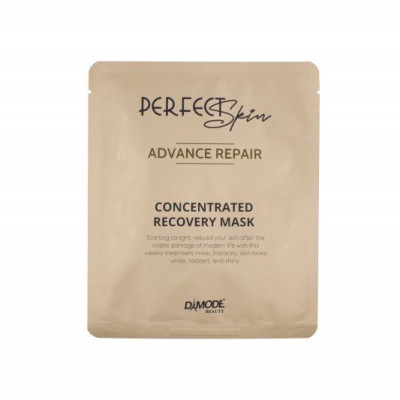 Mặt nạ tinh chất cô đặc tái sinh tế bào phục hồi da CONCENTRATED RECOVERY MASK DAMODE hộp 8 cái 