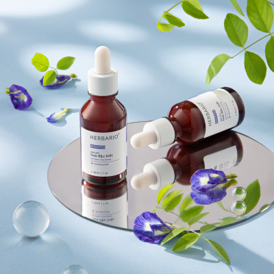 BOOSTED Serum hoa đậu biếc Herbario 30ml tái tạo, cấp ẩm