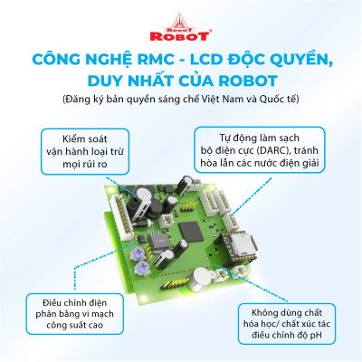 Máy Lọc Nước Điện Giải Ion Kiềm ROBOT iONKing 711 Chế Độ Nóng Nguội Lạnh - Hàng Chính Hãng