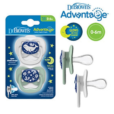 [ PA12004-INTL ] Bộ 2 ty ngậm Dr.Brown