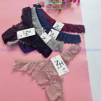 Quần lọt khe nữ Thái Lan ZH 667 free size L, chất ren mềm mại, co giản 4 chiều, mặc thoải mái