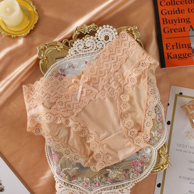 COMBO 5 QUẦN THUN LẠNH VIỀN REN CẠP CHÉO 1720