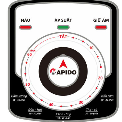 Nồi áp suất Rapido RPC 900M hàng chính hãng