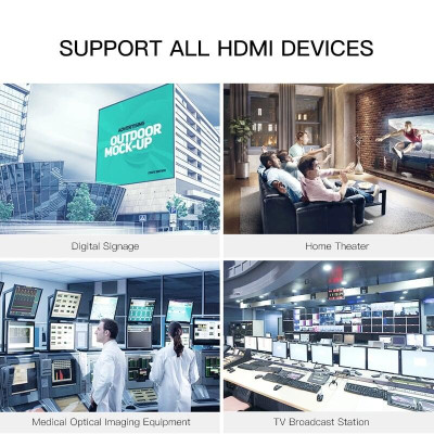 Ugreen UG50218HD132TK 40M màu Đen Cáp tín hiệu HDMI chuẩn 2.0 sợi quang cao cấp - HÀNG CHÍNH HÃNG