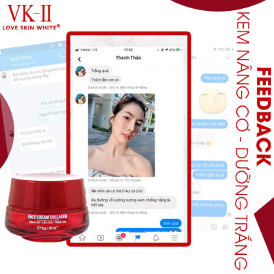 Kem Nâng Cơ Lão Hóa Trắng Da VK II 35g