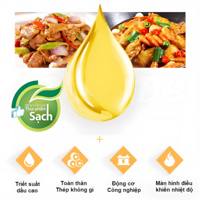 [ HÀNG NHẬP KHẨU] Máy ép dầu thực vật chuyên nghiệp Septree S8 – Dùng cho gia đình, kinh doanh, nhà hàng, khách sạn