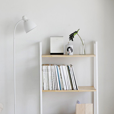 KỆ SÁCH 3 TẦNG - MÀU TRẮNG & TỰ NHIÊN - BOOK SHELF 3F WHITE & NATURAL