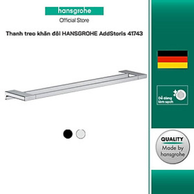 Thanh treo khăn đôi hansgrohe AddStoris 41743