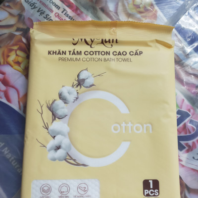 Khăn tắm du lịch đa năng Mylan chất liệu 100% Cotton, siêu thấm hút, nhỏ gọn đa năng tiện dụng, kích thước 70x140cm