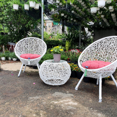 Bộ bàn ghế sân vườn NAVICOM N1 ( Nệm nhiều màu)