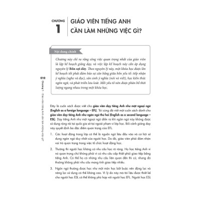 Sổ Tay Giáo Viên EFL - Bản Quyền