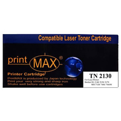 Hộp mực PrintMax dành cho máy in Brother TN 2130 - Hàng Chính Hãng