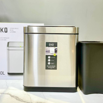 Thùng rác cảm biến chống bám vân tay EKO EK9280RMT-20L Made in EU Hàng chính hãng