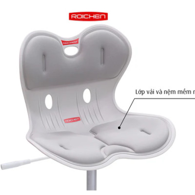 Ghế chỉnh dáng ngồi đúng WOW chân xoay Roichen
