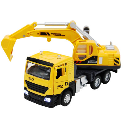 Đồ Chơi Mô Hình Xe Tải Xúc Đất Có Đèn Và Âm Thanh - Vecto VT32K