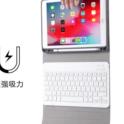 Bao da kèm bàn phím dành cho iPad Pro M2 12.9 2022, Pro M1 12.9 2021, Pro 12.9 2020, Pro 12.9 2018, Pro 12.9 2017/ 2015, Bluetooth Keyboard Case có khay để bút chống sốc cao cấp - Hàng chính hãng.