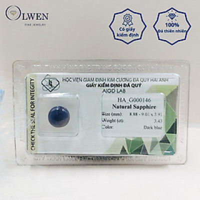 Viên đá Sapphire thiên nhiên HA-G000146