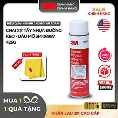 Dung Dịch Tẩy Keo, Nhựa Đường 3M 08987 (425 g)