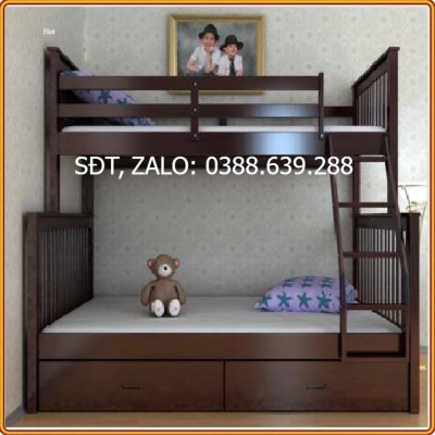 Giường tầng GT128 tiện dụng, tiết kiệm tối đa không gian cho gia đình. (1Kiện)
