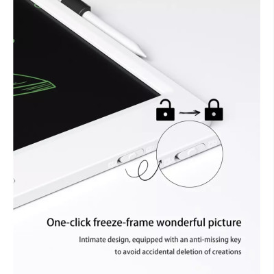 Bảng Vẽ Điện Tử LCD Drawing Board Dành Cho Các Bé Sáng Tạo Ngay Từ Bé, Được Trang Bị Khóa Chống Thất Lạc - Hàng Chính Hãng
