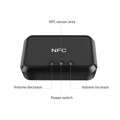 SOAIY Thiết Bị Nhận Bluetooth, NFC Cho Loa Và Amply BL-B10 - Hàng Nhập Khẩu
