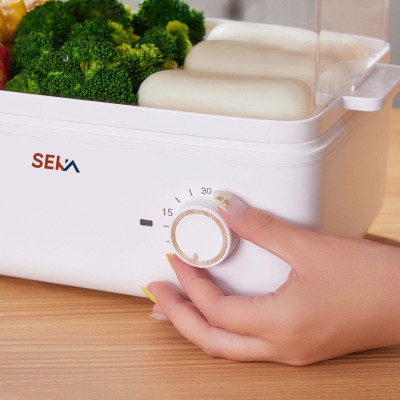 Nồi Hấp Điện Thủy Nhiệt 2 Tầng Đa Năng SEKA SK2088 - Hàng Chính Hãng