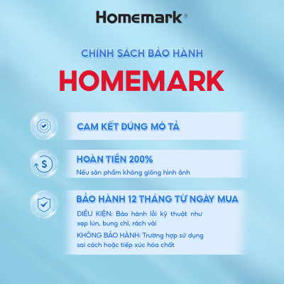 Ruột Gối Microfiber Lông Vũ Nhân Tạo Homemark - Siêu Mềm, Chống Xẹp, Thoáng Khí, Kháng Khuẩn