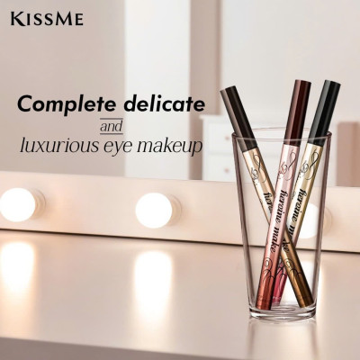 Bút Kẻ Mắt Nước Nét Siêu Sắc Mãnh Chống Trôi Kiss Me Horoine Make Prime Liquid Eyeliner Rich Keep