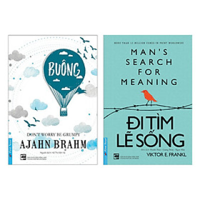 Combo Buông Bỏ Buồn Buông + Đi Tìm Lẽ Sống (2 cuốn)