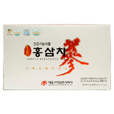 Trà hồng sâm Daedong cao cấp chính hãng Hàn Quốc 3g x 100 gói