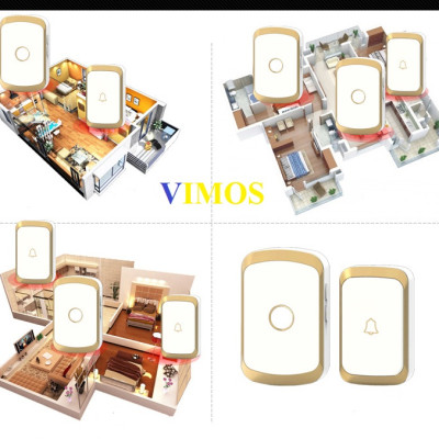 Chuông cửa không dây thông minh VIMOS chống nước, chống bụi 