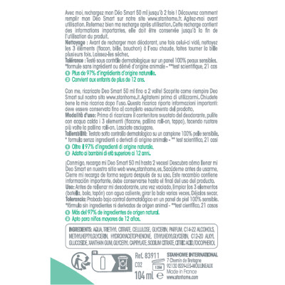 Lăn Khử Mùi An Toàn Cho Cả Trẻ Dậy Thì Và Người Lớn – Không Cồn, Không Muối Nhôm, Không Gây Vàng Áo Stanhome Deo Smart