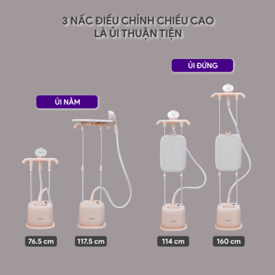 Bàn Ủi Hơi Bước Đứng BlueStone GSB-3955 - Hàng Chính Hãng