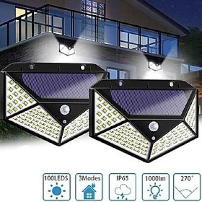 ĐÈN CẢM ỨNG NĂNG LƯỢNG MẶT TRỜI 100 BÓNG