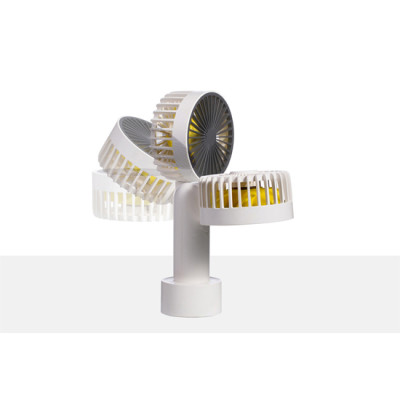 Quạt cầm tay Pisen Meatball Handheld Fan (Trắng) 1200mA/4.4Wh F828 - Hàng Chính Hãng