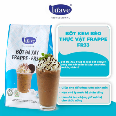 Bột Kem Béo Thực Vật Frappe FR33 - LÚAVE - 1kg