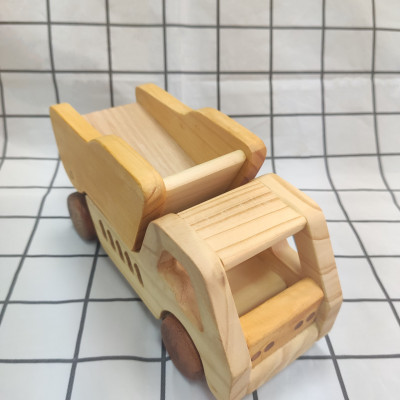 Đồ chơi gỗ xe ô tô tải cho bé - 5Saokids