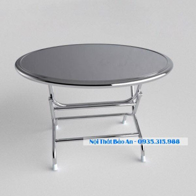 Bàn tròn rộng 1m4 inox 304 chống gỉ , hàng loại 1 bao chất lượng, miễn phí vận chuyển