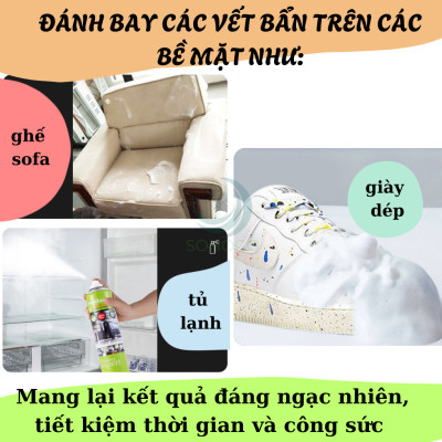 Bình xịt vệ sinh màn hình, bàn phím laptop/ máy tính 650ML, vệ sinh đa năng trên loại bề mặt- Hàng nhập khẩu+ Tặng kèm khăn lau cao cấp- CHỌN MẪU