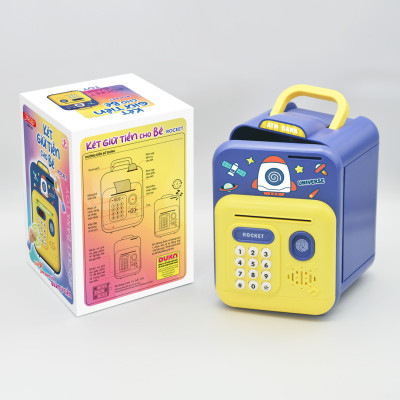 Đồ chơi Két giữ tiền cho bé - Rocket DK81291 - Duka ( Màu ngẫu nhiên )