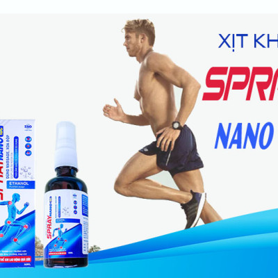 Xịt khớp SPRAY NANO IDC, hộp 50ml