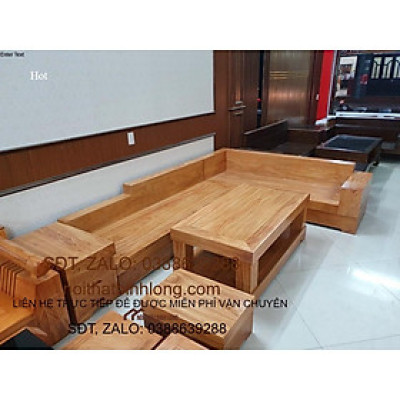 Bàn ghế phòng khách chữ L - Nội thất phòng bếp - Nội thất gia đình