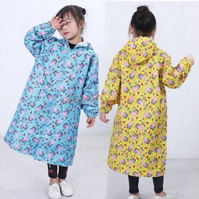 Áo mưa bít ( trùm kín ) cho trẻ em từ 1- 4 tuổi ,vải dù , chống thấm nước họa tiết hoạt hình đa dạng kèm túi đựng giao màu ngẫu nhiên