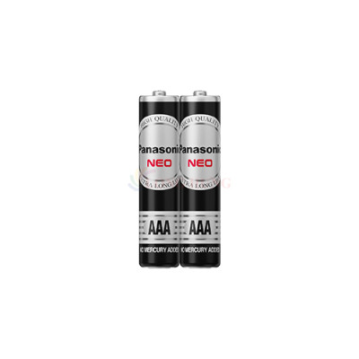Vỉ Pin than đen Panasonic AAA R03NT/2S-V (2 viên/10 viên) - Hàng chính hãng