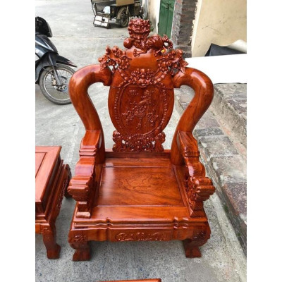 Bộ Bàn Ghế Nghê Phượng Gỗ Lim