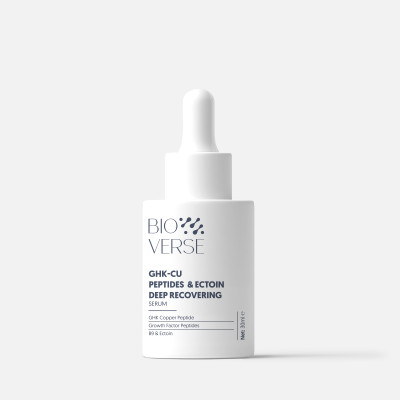 Serum Đồng Peptides tăng sừng khỏe & phục hồi da Bioverse GHK-Cu Peptides & Ectoin Deep Recovering Serum