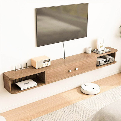 Kệ tivi treo tường trang trí gỗ công nghiệp SMLIFE Takeda